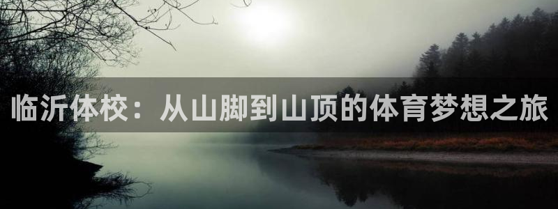 JJB竞技宝官方正版app娱乐网站：临沂体校：从山脚到山顶的